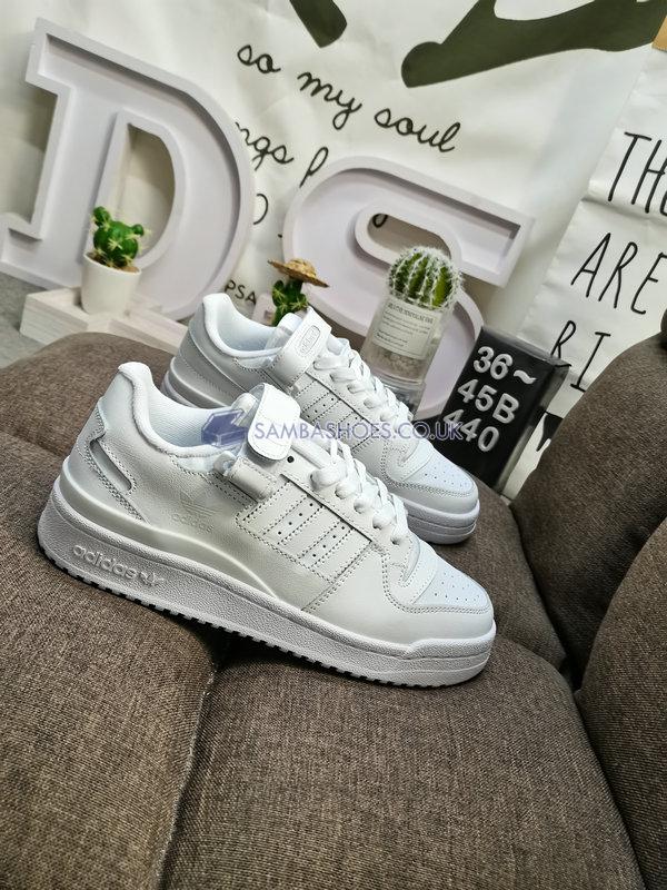 Adidas Forum Low "Triple White" - Cloud White/Cloud White/Cloud White - FY7755 Classic Originals Shoes