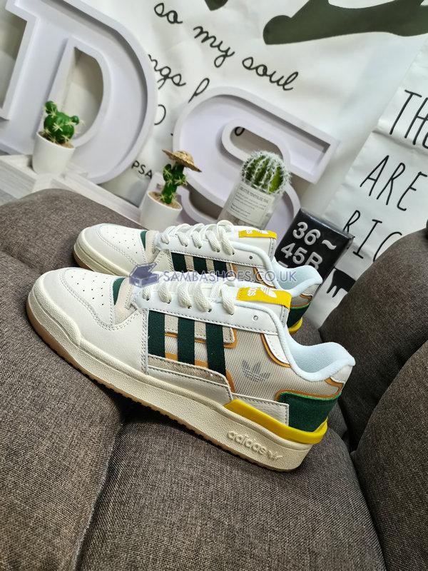 Adidas Forum Exhibit Low "White Collegiate Green" - Cloud White/Collegiate Green/Bliss - GW4360 Classic Originals Shoes