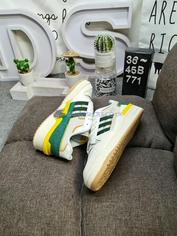 Adidas Forum Exhibit Low "White Collegiate Green" - Cloud White/Collegiate Green/Bliss - GW4360 Classic Originals Shoes