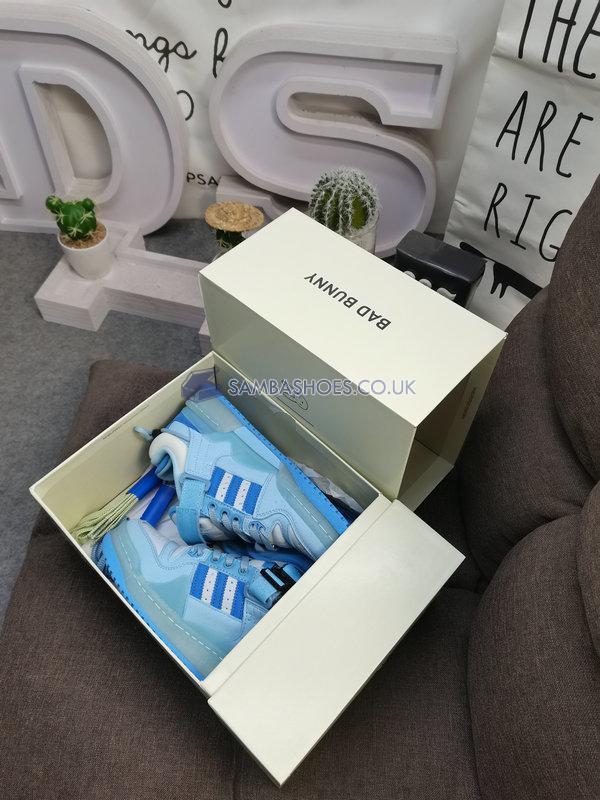 Bad Bunny x Adidas Forum Buckle Low "Blue Tint" - Blue Tint/Light Blue/Clear Blue - GY4900 Classic Originals Shoes