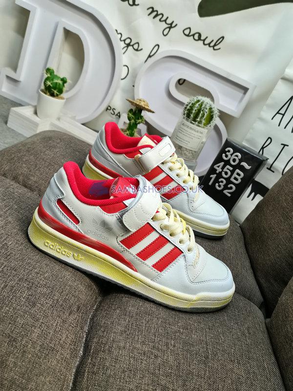 Adidas Forum 84 Low ACE "Vintage Pack - Red" - Cloud White/Red/Cloud White - HR0557 Classic Originals Shoes