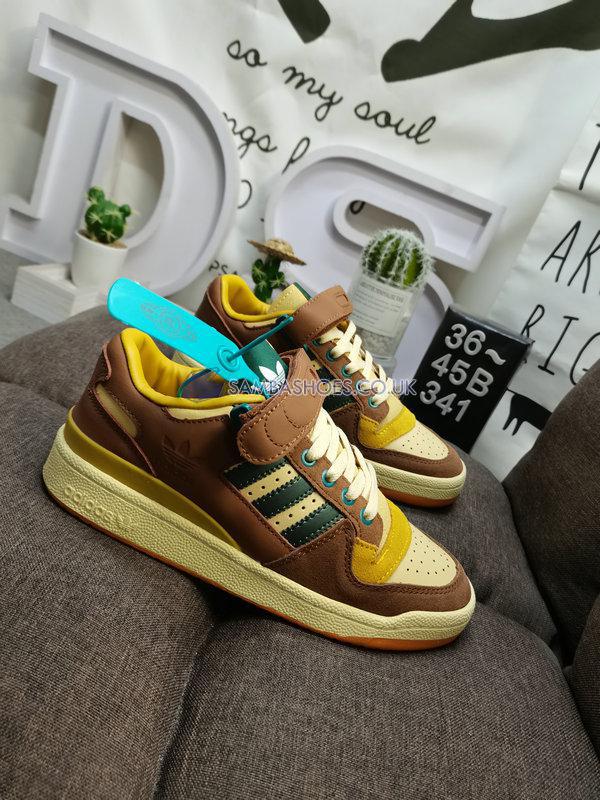 Adidas Forum Low "Yoyogi Park" - Brown/Mustard/Dark Green - GW3486 Classic Originals Shoes