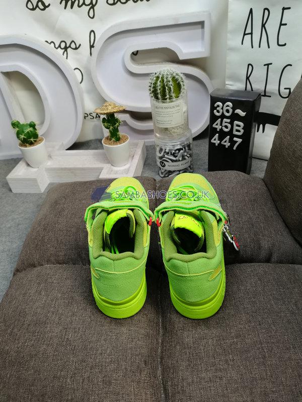 Dr. Seuss x Adidas Forum Low "The Grinch" - Supplier Colour/Solar Green/Red - HP6772 Classic Originals Shoes