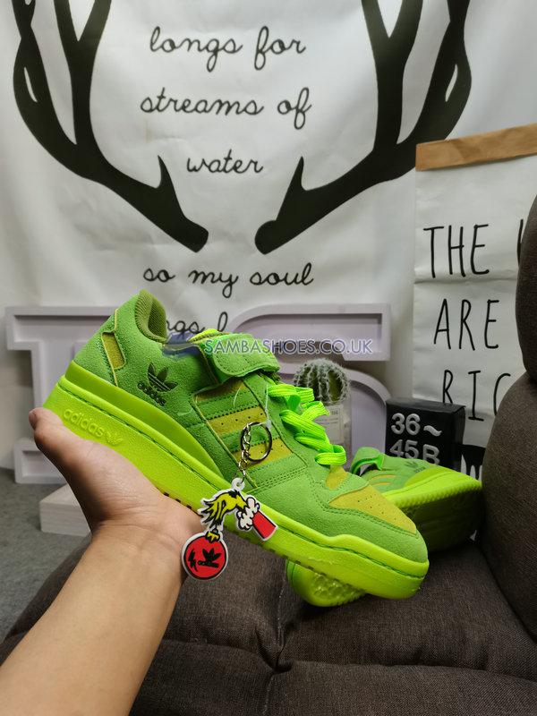 Dr. Seuss x Adidas Forum Low "The Grinch" - Supplier Colour/Solar Green/Red - HP6772 Classic Originals Shoes