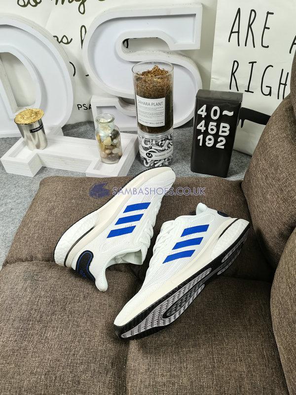 Adidas Supernova "Crystal White Blue" - Crystal White/Royal Blue/Core Black - FW0700 Classic Running Shoes