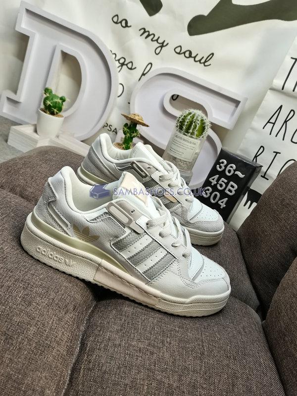 Adidas Forum Exhibit Low "White Light Brown" - Cloud White/Light Brown/Halo Ivory - GX2159 Classic Originals Shoes