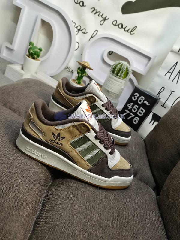 Adidas Forum 84 Low "Branch Brown" - Aluminium/Branch/Brown - GW4334 Classic Originals Shoes