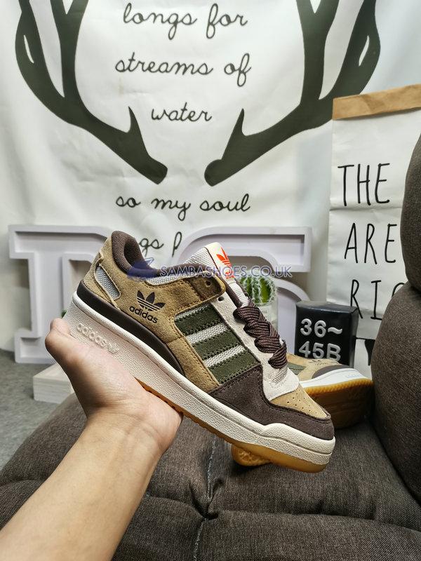 Adidas Forum 84 Low "Branch Brown" - Aluminium/Branch/Brown - GW4334 Classic Originals Shoes