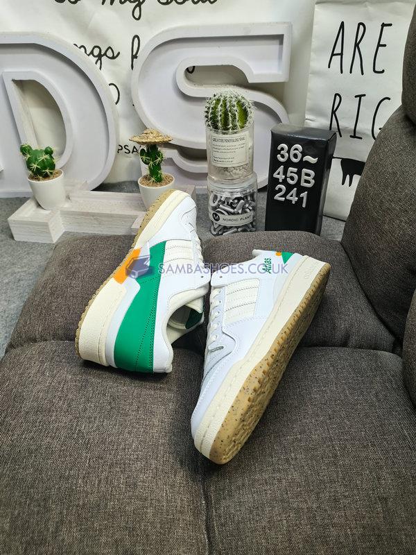 Atlas x Adidas Forum Low ADV "Community First" - Cloud White/Off White/Court Green - HQ6996 Classic Originals Shoes