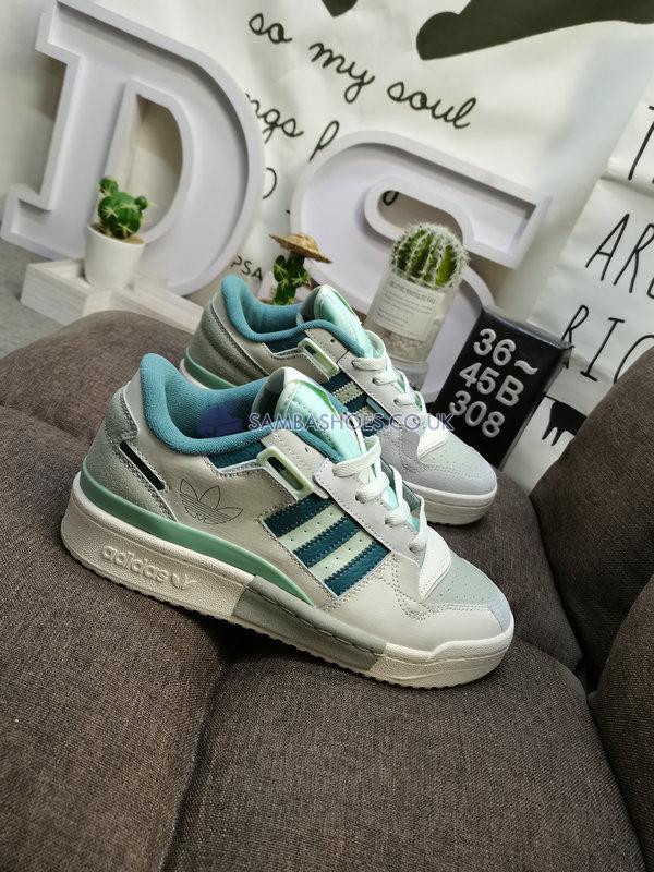 Adidas Forum Exhibit Low "Off White Green" - Off White/Cloud White/Green - GX4548 Classic Originals Shoes