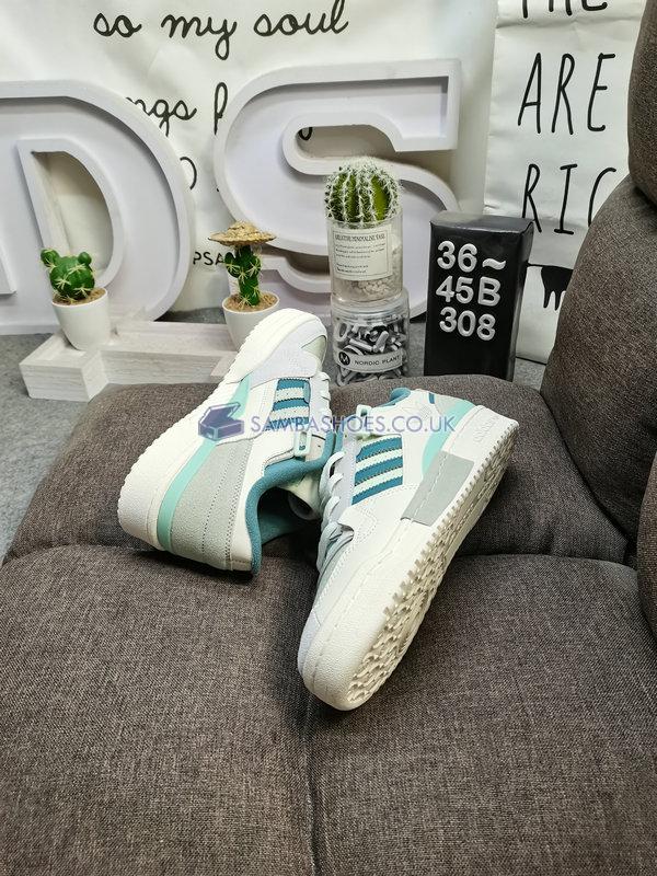 Adidas Forum Exhibit Low "Off White Green" - Off White/Cloud White/Green - GX4548 Classic Originals Shoes