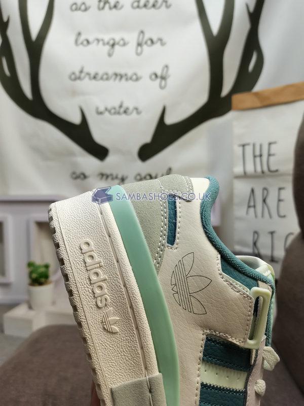 Adidas Forum Exhibit Low "Off White Green" - Off White/Cloud White/Green - GX4548 Classic Originals Shoes