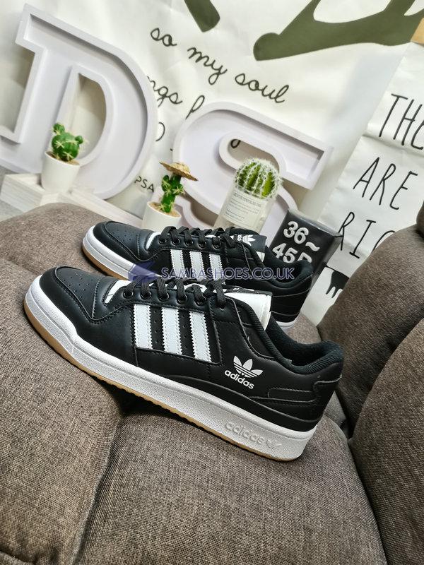 Adidas Forum Low ADV "Black White" - Core Black/Core White/Core White - GW6933 Classic Originals Shoes