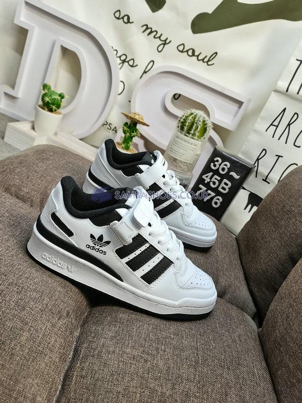 Adidas Forum Low "White Black" - Cloud White/Cloud White/Core Black - FY7757 Classic Originals Shoes