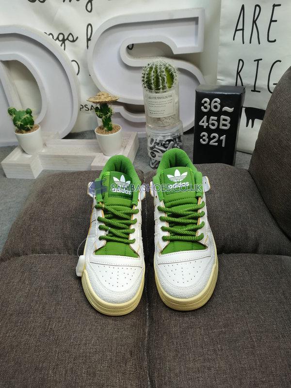 Adidas Forum 84 Low Classic "Vintage Green" - Off White/Cream White/Easy Yellow - FZ6296 Classic Originals Shoes