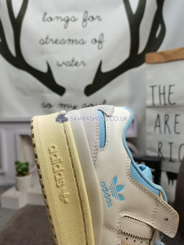 Adidas Forum 84 Low Classic "Vintage Preloved Blue" - Off White/Cream White/Preloved Blue - FZ6342 Classic Originals Shoes