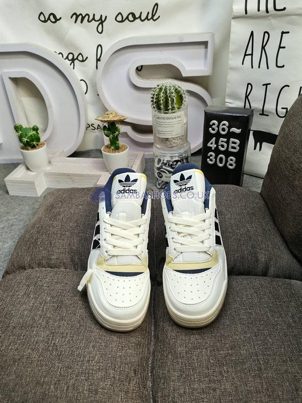 Adidas Forum Exhibit Low "Off White Shadow Navy" - Off White/Shadow Navy/Chalk White - GX4121 Classic Originals Shoes