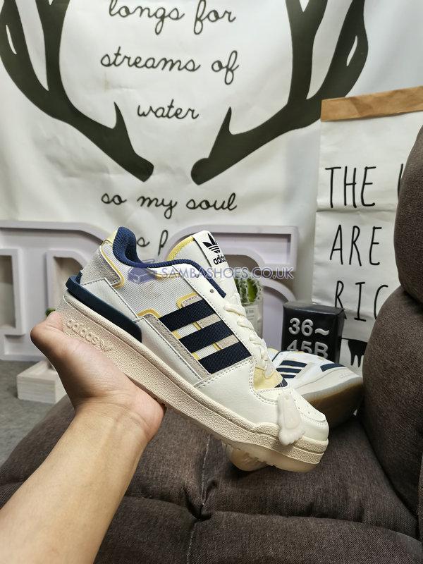 Adidas Forum Exhibit Low "Off White Shadow Navy" - Off White/Shadow Navy/Chalk White - GX4121 Classic Originals Shoes