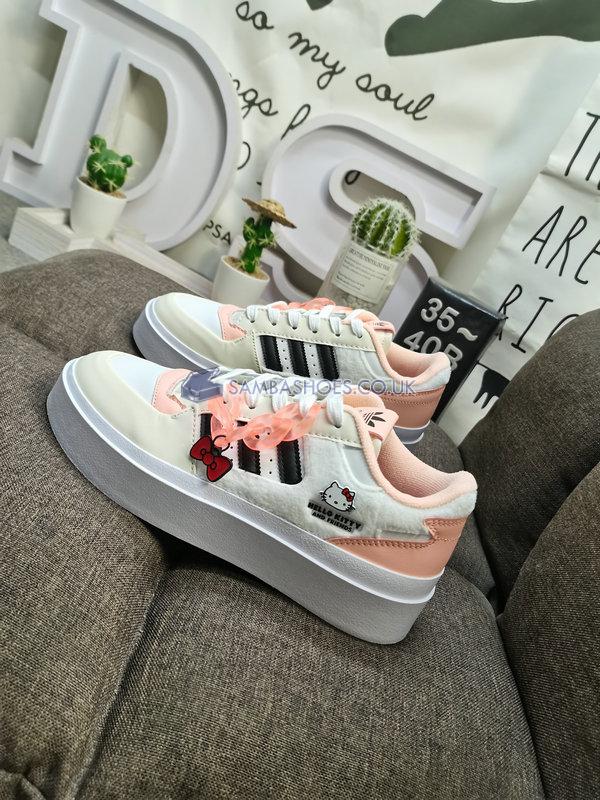 Hello Kitty x Adidas Forum Bonega "Hello Kitty And Friends" - Off White/Core Black/Cloud White - HP9781 Classic Originals Shoes