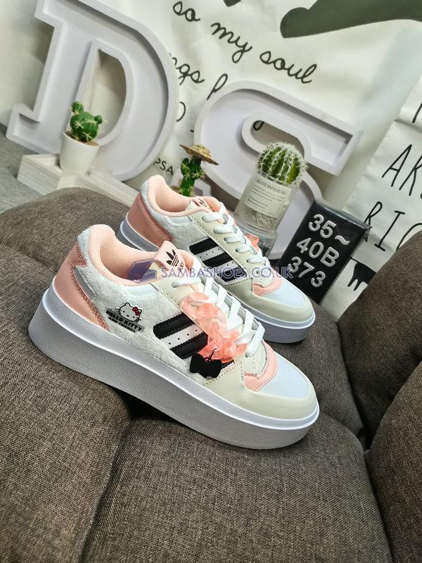 Hello Kitty x Adidas Forum Bonega "Hello Kitty And Friends" - Off White/Core Black/Cloud White - HP9781 Classic Originals Shoes