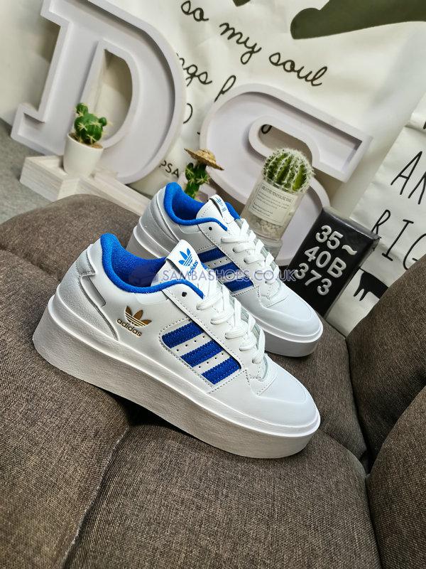 Adidas Forum Bonega "White Royal Blue" - Cloud White/Royal Blue/Gold Metallic - GX4414 Classic Originals Shoes