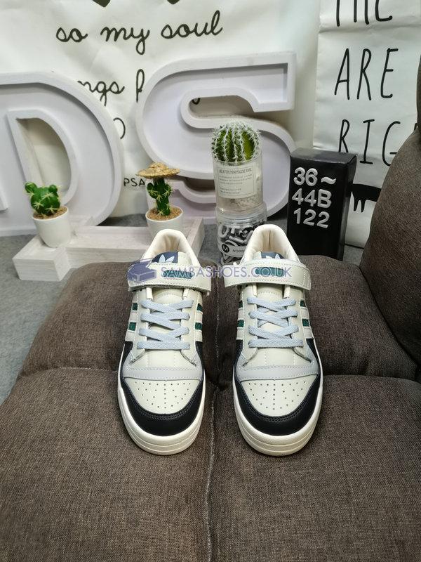 Adidas Forum 84 Low "Off White Green" - Off White/Wonder White/Collegiate Green - HQ6938 Classic Originals Shoes