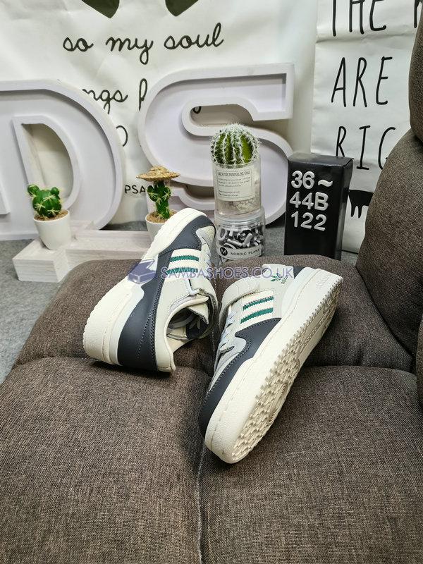 Adidas Forum 84 Low "Off White Green" - Off White/Wonder White/Collegiate Green - HQ6938 Classic Originals Shoes