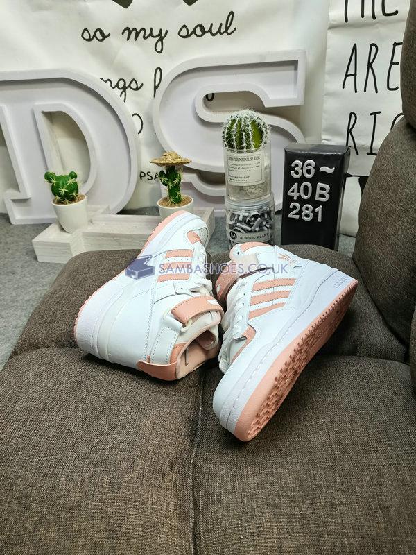 Adidas Forum Mid "White Pink" - Ftwr White/Wonder Mauve/Ftwr White - GY5820 Classic Originals Shoes