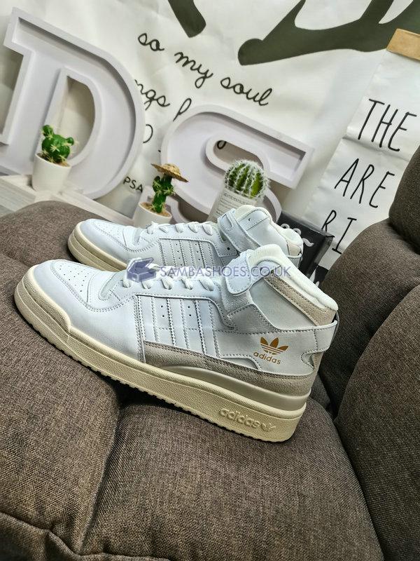 Adidas Forum 84 High "Cloud White" - Cloud White/White Tint/Glory Green - Q46367 Classic Originals Shoes