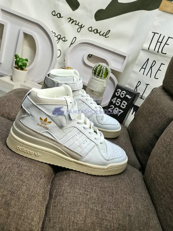 Adidas Forum 84 High "Cloud White" - Cloud White/White Tint/Glory Green - Q46367 Classic Originals Shoes