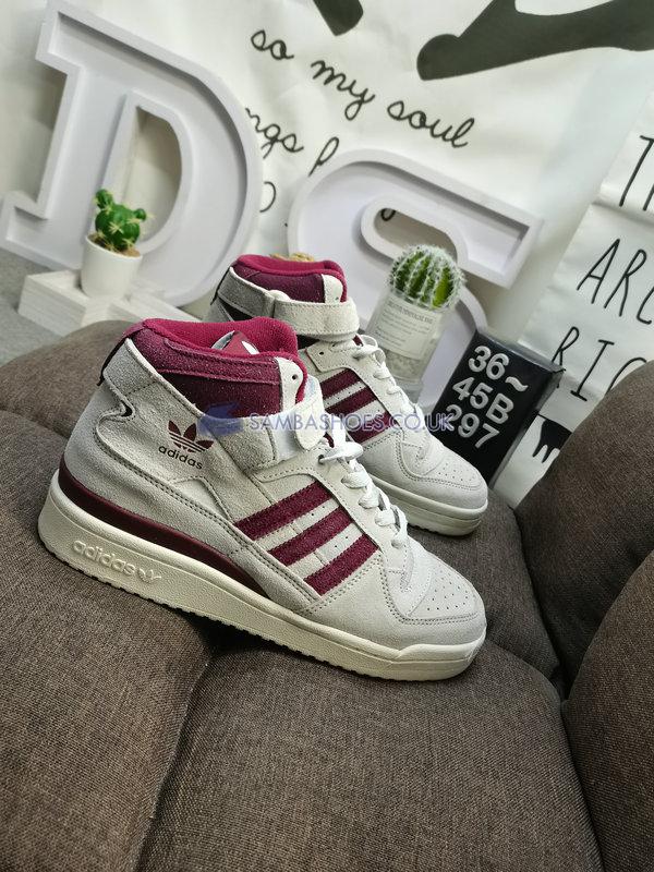 Adidas Forum 84 HI "White Shadow Red" - Cloud White/Shadow Red/Off White - GY0825 Classic Originals Shoes