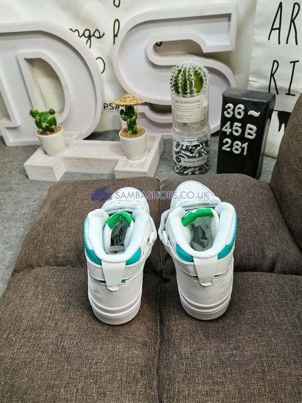 Adidas Forum Mid "White Mint Rush" - Cloud White/Mint Rush/Gum - GY3672 Classic Originals Shoes