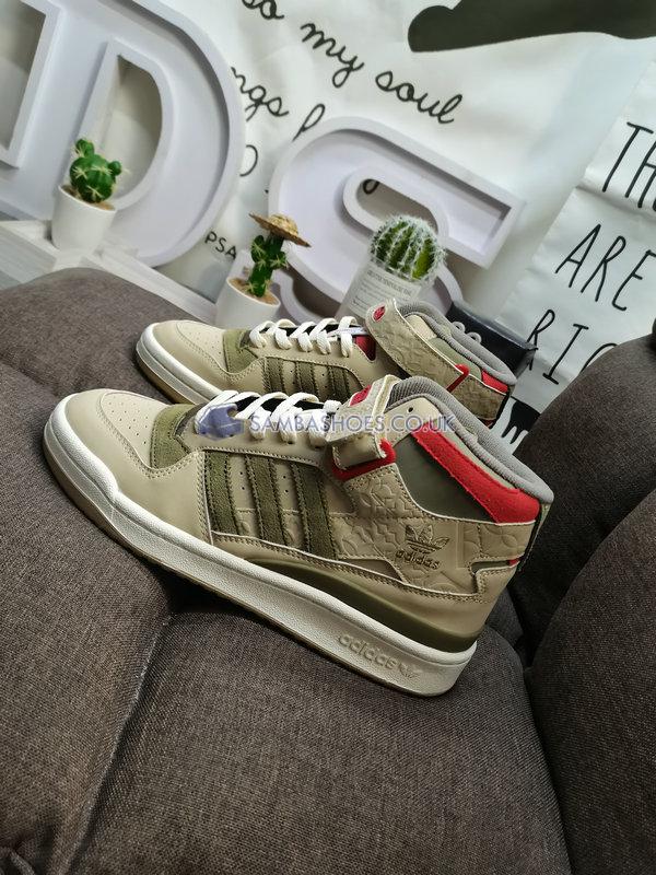 Adidas Forum Mid "Chinese New Year" - Savanna/Orbit Green/Altered Amber - GY1807 Classic Originals Shoes