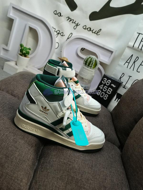 Adidas Forum 84 Hi "Off White Dark Green" - Off White/Team Dark Green/Cloud White - GW2203 Classic Originals Shoes