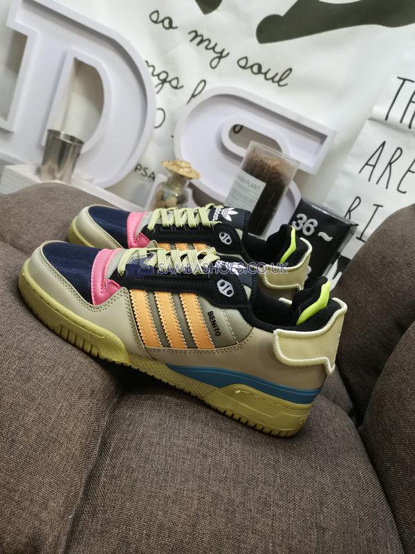 Bad Bunny x Adidas Forum Powerphase "Catch and Throw" - Sand/Acid Orange/Halo Gold - GZ2009 Classic Originals Shoes