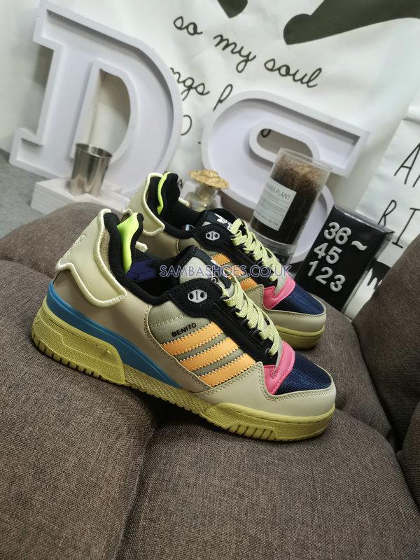 Bad Bunny x Adidas Forum Powerphase "Catch and Throw" - Sand/Acid Orange/Halo Gold - GZ2009 Classic Originals Shoes