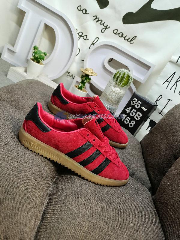 Adidas Bermuda "Scarlet" - Scarlet/Core Black/Gum - AQ1047 Classic Originals Shoes