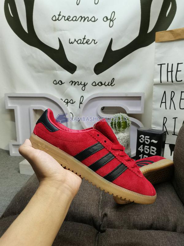 Adidas Bermuda "Scarlet" - Scarlet/Core Black/Gum - AQ1047 Classic Originals Shoes