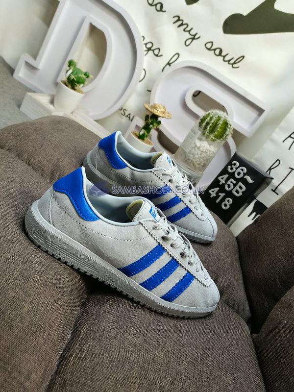 Adidas Bermuda "Grey Bold Blue" - Grey Two/Blue Bold - BY9651 Classic Originals Shoes