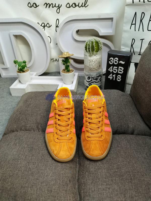 Adidas Bermuda "Solar Gold Orange Gum" - Solar Gold/Solar Orange/Gum - BB5270 Classic Originals Shoes