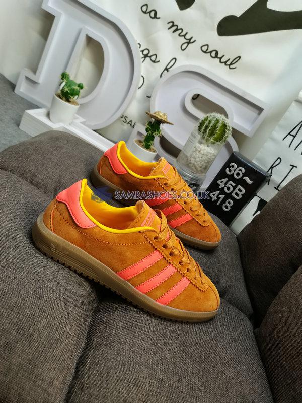 Adidas Bermuda "Solar Gold Orange Gum" - Solar Gold/Solar Orange/Gum - BB5270 Classic Originals Shoes