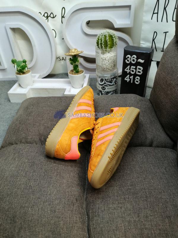 Adidas Bermuda "Solar Gold Orange Gum" - Solar Gold/Solar Orange/Gum - BB5270 Classic Originals Shoes