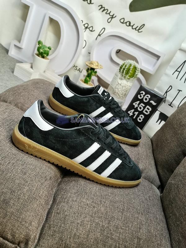 Adidas Bermuda "Black White Gum" - Black/White/Gum - GY7390 Classic Originals Shoes