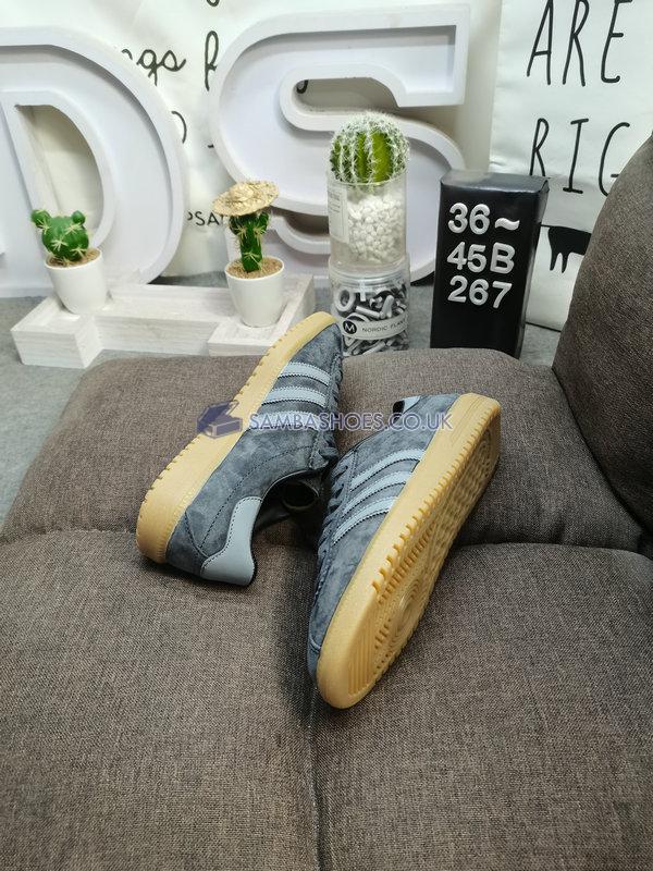 Adidas Bermuda "Grey Gum" - Grey/Gum - GY7390-1 Classic Originals Shoes