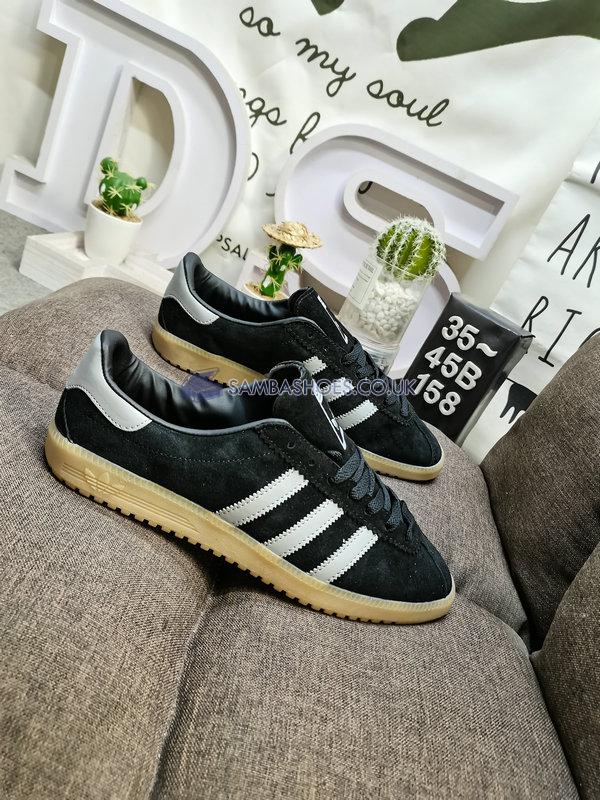 Adidas Bermuda "Black Silver Gum" - Black/Silver/Gum - GY7390-2 Classic Originals Shoes