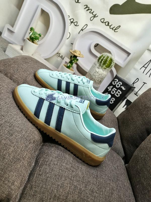 Adidas Bermuda "Ash Green Collegiate Navy" - Ash Green/Collegiate Navy - CQ2783 Classic Originals Shoes