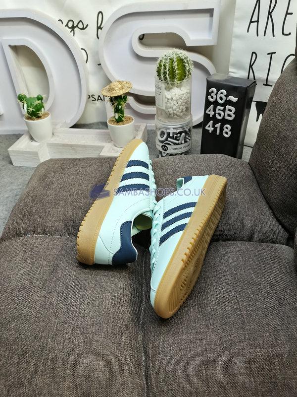 Adidas Bermuda "Ash Green Collegiate Navy" - Ash Green/Collegiate Navy - CQ2783 Classic Originals Shoes