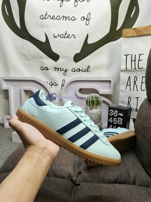 Adidas Bermuda "Ash Green Collegiate Navy" - Ash Green/Collegiate Navy - CQ2783 Classic Originals Shoes