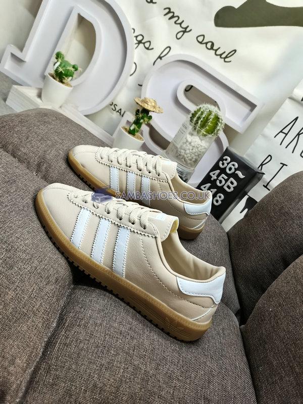 Adidas Bermuda "Clear Brown White" - Clear Brown/White - BY9654-1 Classic Originals Shoes