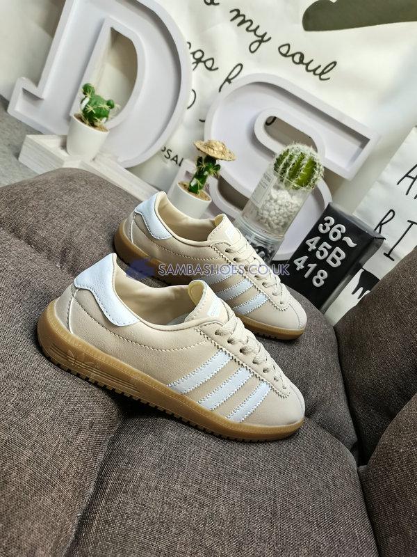 Adidas Bermuda "Clear Brown White" - Clear Brown/White - BY9654-1 Classic Originals Shoes